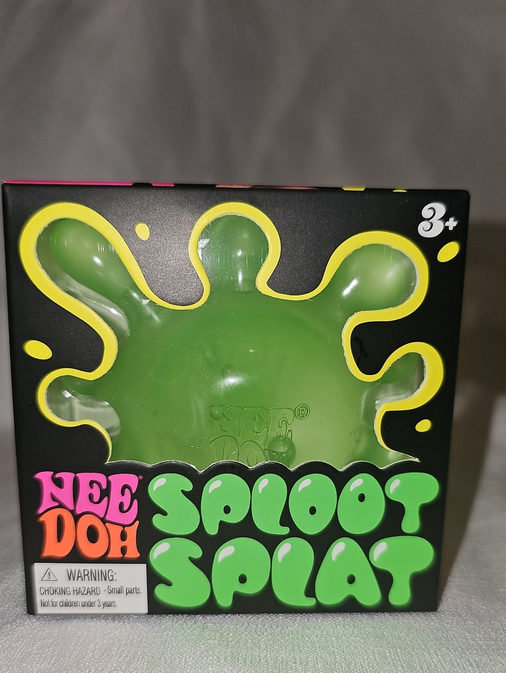 NeeDoh Sploot Splat, Novelty Fidget Toy, 1 Piece Green New